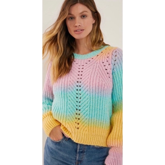 Anthropologie Jovie Tie Dye Sweater - Picture 14 of 16